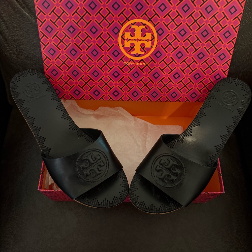 Tory Burch Pink and Orange Patterned Box